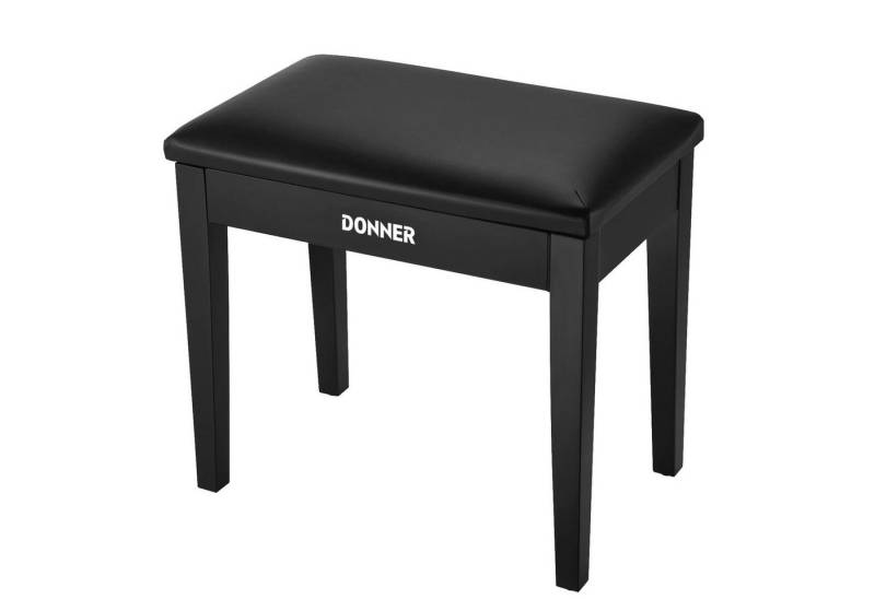 Donner Klavierbank Klavierbank mit Stauraum Keyboardbank mit hochdichtem Wildlederkissen Donner Klavierbank Klavierbank mit Stauraum Keyboardbank mit hochdichtem Wildlederkissen von Donner