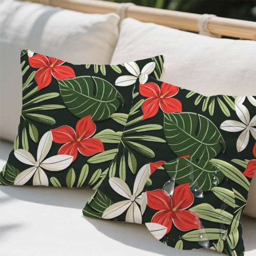 Kissenbezug 50 x 50 cm,Outdoor Kissen Anlage 2er Set Velvet Kissenbezüge,Wetterfest Sofakissen mit Verstecktem Reißverschluss,Zierkissenbezüge Blume Kissenbezug für Couch Balkon Wohnzimmer Deko e715 Kissenbezug 50 x 50 cm,Outdoor Kissen Anlage 2er Set Velvet Kissenbezüge,Wetterfest Sofakissen mit Verstecktem Reißverschluss,Zierkissenbezüge Blume Kissenbezug für Couch Balkon Wohnzimmer Deko e715 von Donpeer