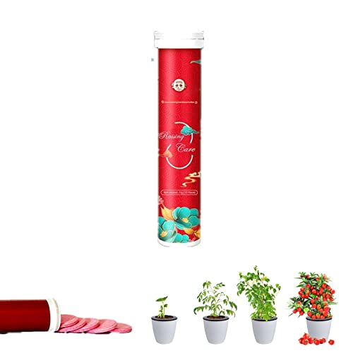 Donubiiu 22/44/66Pack Home Gardening Universal Slow-Release Tablet Organic Fertilizer, Stronger, Healthier Roots Using Garden Fertilizer, Concentrated All-Purpose Plant Food von Donubiiu