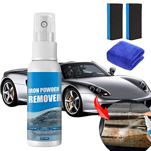 Donubiiu Car Rust Removal Spray, Car Rust Remover Spray, Car Paint Rust Removal Spray, Car Rust Remover Rust Inhibitor Derusting Spray, Iron Powder Remover for Car, Rust Remover for Wheels (1P-30ML) von Donubiiu