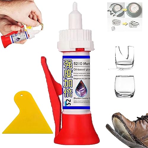 Donubiiu Leistungsstarker Lot-Multimaterial-Reparaturklebstoff, Metall-Keramik-Verglasungsmittel, Powerful Solder Multi-Material Repair Adhesive, kleber keramik metall wetterfest Hochfester (1PCS) von Donubiiu