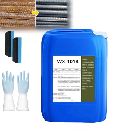 Donubiiu Powerful Metal Rust Remover, Multi-Functional Rust Removal For Various Metals, Wx-101b Metal Rust Remover (1000ml) von Donubiiu