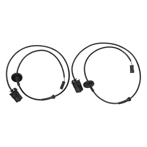 ABS Sensor Hinterachse Raddrehzahlmesser Raddrehzahlfühler Raddrehzahlsensor Drehzahl Geber Raddrehzahl Fühler Drehzahlsensor hinten links und rechts für Passat B5 3B für Passat B5.5 Superb 3U4 von Doo Engy
