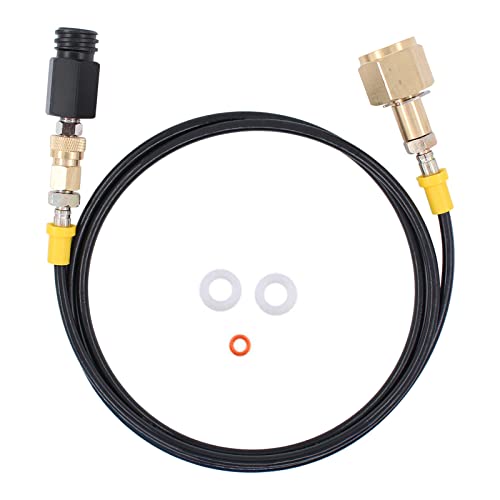 Doo Engy CO2 Tank Adapter Tankadapter Hochdruckschlauch Soda Schlauch Zylinder Nachfülladapterschlauch für Sodastream W21.8-14 DIN477 CO2-Tanks und die meisten Soda Maschine Doo Engy CO2 Tank Adapter Tankadapter Hochdruckschlauch Soda Schlauch Zylinder Nachfülladapterschlauch für Sodastream W21.8-14 DIN477 CO2-Tanks und die meisten Soda Maschine von Doo Engy