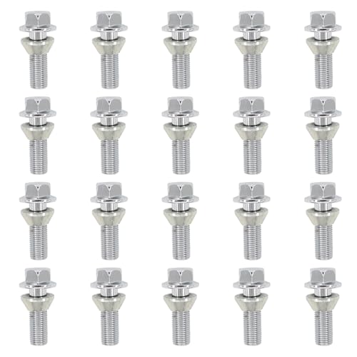 Doo Engy Radschrauben M14x1,5 Radbolzen Radschraube vorne hinten für S60 II S80 S90 V70 II V70 III V90 XC70 II von Doo Engy