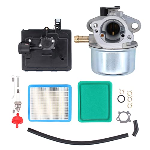 Doo Engy Vergaser Kit für Briggs & Stratton 4-Takt-Kleinmotoren 124T02 124T05 124T07 Rasenmäher Ersetzt 799868 498254 497347 497314 498170 Motor Kraftstofffilter Luftfilter Deckel Satz Doo Engy Vergaser Kit für Briggs & Stratton 4-Takt-Kleinmotoren 124T02 124T05 124T07 Rasenmäher Ersetzt 799868 498254 497347 497314 498170 Motor Kraftstofffilter Luftfilter Deckel Satz von Doo Engy