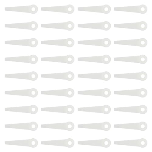 Ersatzmesser Rasentrimmer Ersatz Kunststoff Messer Set Rasenmäher Kunststoffmesser Trimmer Klinge Motorsense Ersatzklinge für Stihl Mähkopf alle PolyCut 5-3 6-3 7-3 10-3 20-3 40-3 41-3 Mähköpfe von Doo Engy