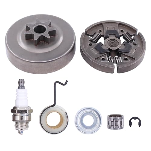 Kupplungstrommel Kettenrad Kupplung Scheibe Nadellager Schneckenrad Lager 3/8" 7-Zahn Unterlegscheibe E-Clip Zündkerze für Stihl 029 034 036 039 MS 290 MS 310 MS340 MS 360 MS 390 MS 311 MS 361 MS 391 Kupplungstrommel Kettenrad Kupplung Scheibe Nadellager Schneckenrad Lager 3/8" 7-Zahn Unterlegscheibe E-Clip Zündkerze für Stihl 029 034 036 039 MS 290 MS 310 MS340 MS 360 MS 390 MS 311 MS 361 MS 391 von Doo Engy