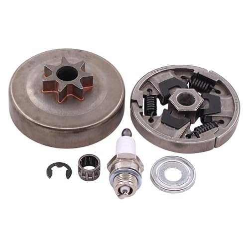 Kupplungstrommel Kupplung Scheibe Kettenrad Nadellager Ringkettenrad Schneckenrad Lager 325 7-Zahn Unterlegscheibe E-Clip Zündkerze Schlagzeug Ersatzteilsatz für Stihl 026 MS260 MS261 MS 261 MS 260 Kupplungstrommel Kupplung Scheibe Kettenrad Nadellager Ringkettenrad Schneckenrad Lager 325 7-Zahn Unterlegscheibe E-Clip Zündkerze Schlagzeug Ersatzteilsatz für Stihl 026 MS260 MS261 MS 261 MS 260 von Doo Engy