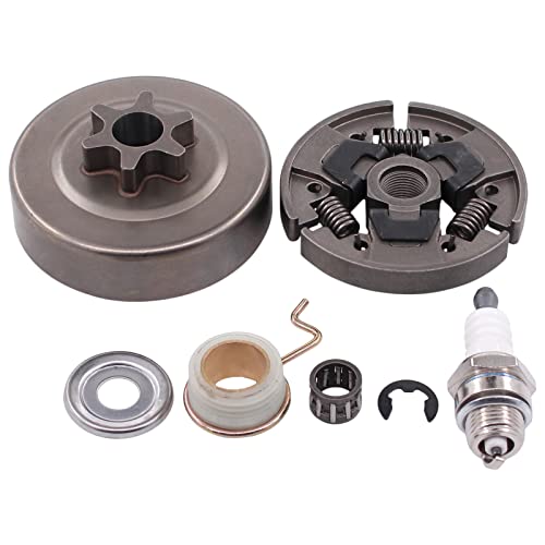 Kupplungstrommel Kupplung Schlagzeug Kettenrad Scheibe Lager Schneckenrad Unterlegscheibe E-Clip Zündkerze Ersatzteilsatz für Stihl 017 018 021 023 025 MS 170 MS 180 MS210 MS230 MS250 Kettensäge Kupplungstrommel Kupplung Schlagzeug Kettenrad Scheibe Lager Schneckenrad Unterlegscheibe E-Clip Zündkerze Ersatzteilsatz für Stihl 017 018 021 023 025 MS 170 MS 180 MS210 MS230 MS250 Kettensäge von Doo Engy