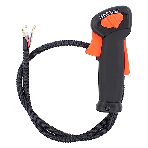 Rasentrimmer Gasgriff Freischneider Gashebel Motorsense Handgriff Trimmer Griff Schalter Strimmer Gaszug Kabel Motorbesen für Stihl FS120 FS120R FS250 FS 200 FS350 FS 300 FS 400 FS 450 FS 480 FT 250 von Doo Engy