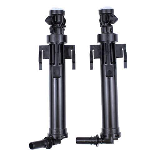 Waschwasserdüse Scheinwerfer Waschdüse Scheinwerferreinigung Spritzdüse Frontscheinwerfer Wasserdüse Teleskopdüse Düsen vorne links und rechts für 1er F20 F21 2er F22 3er F30 F31 F34 4er F36 F33 F32 von Doo Engy