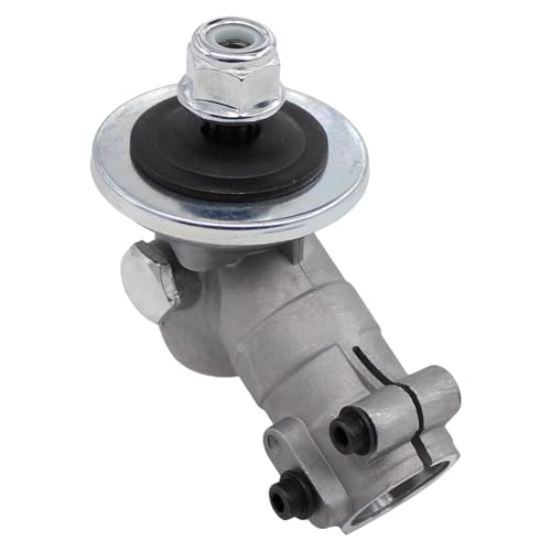 Winkelgetriebe Rasenmäher Getriebekopf Freischneider Trimmer Getriebe Rasentrimmer Kopfgehäuse Motorsense für Husqvarna 224 322 323 324 325 326 327 123 mit 24 mm Rohr von Doo Engy