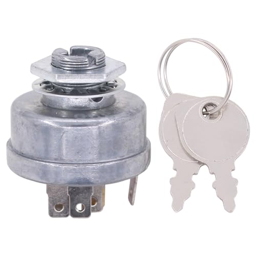 Zündschloss Rasentraktor 6-polig Zündschalter Zündstarter Startschalter Zündanlassschalter Starter Schalter Schlüssel für MTD Husqvarna Yard Man Bolens Fleurelle Greencut Gutbrod Master cut Oleo Mac Zündschloss Rasentraktor 6-polig Zündschalter Zündstarter Startschalter Zündanlassschalter Starter Schalter Schlüssel für MTD Husqvarna Yard Man Bolens Fleurelle Greencut Gutbrod Master cut Oleo Mac von Doo Engy