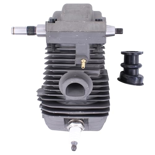 Zylinder Kolben Satz 42.5mm Zylinderkolben mit Kurbelwelle Zündkerze Krümmer Ansaugstutzen Ansaugkrümmer Zündkerzen für Stihl MS250 MS 250 MS 230 MS230 MS 210 MS210 021 023 025 Kettensäge von Doo Engy