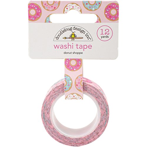 Doodlebug Creme und Zucker Washi Tape, Mehrfarbig, 1.52 x 6,35 x 10,2 cm von Doodlebug