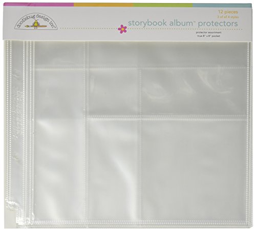 Doodlebug Page Protector Assortment x 8-inch-3 Each of All 4 Styles von Doodlebug