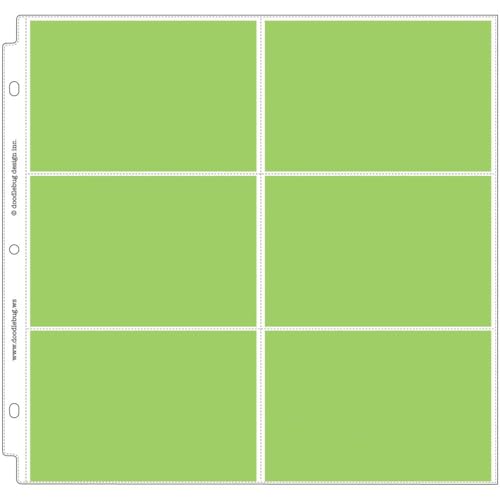 Doodlebug Page Protectors 12 6 x 4-inch Pockets von Doodlebug