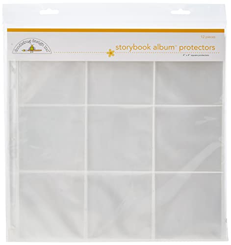 Doodlebug Page Protectors 12"X12" 12/Pkg von Doodlebug