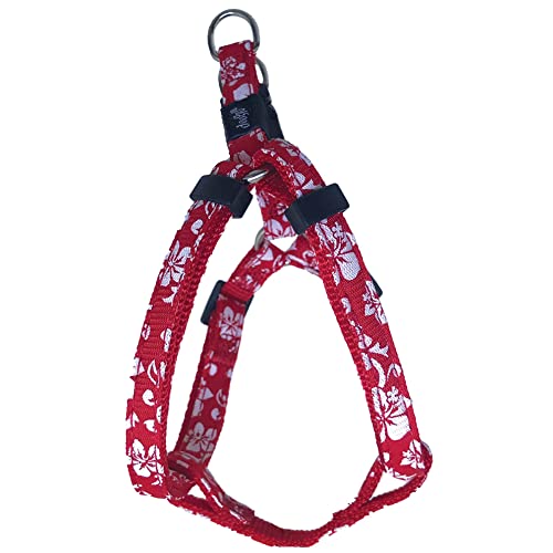 Doogy Hundegeschirr, Größe S, 25-45 cm x 10 mm, Rot von Doogy