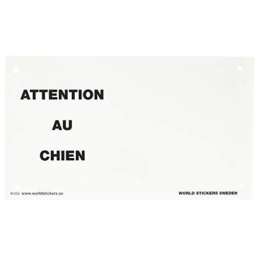 Doogy Schild Attention au Chien von Doogy