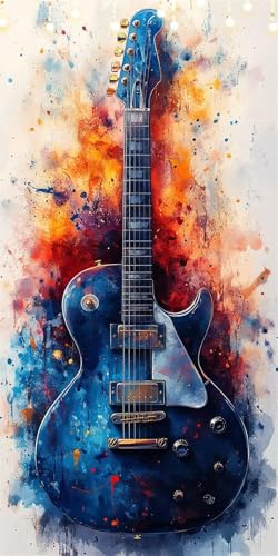 Malen Nach Zahlen Erwachsene Gitarre Malen Nach Zahlen Musikinstrumente, DIY Handgemalt Ölgemälde Kit für Erwachsene Mit Pinseln und Acrylfarbe, Ohne Rahmen, Wanddekoration Wohnzimmer 90X180cm W6-261 Malen Nach Zahlen Erwachsene Gitarre Malen Nach Zahlen Musikinstrumente, DIY Handgemalt Ölgemälde Kit für Erwachsene Mit Pinseln und Acrylfarbe, Ohne Rahmen, Wanddekoration Wohnzimmer 90X180cm W6-261 von Doontiny