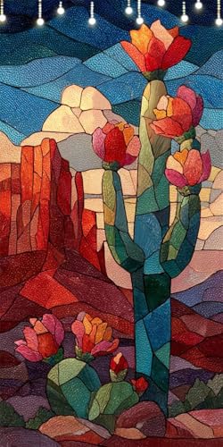 Malen Nach Zahlen Erwachsene Kaktus Malen Nach Zahlen Abstrakt, DIY Handgemalt Ölgemälde Kit für Anfänger und Erwachsene Mit Pinseln und Acrylfarbe, Ohne Rahmen, Wanddeko Wohnzimmer 70X140cm W6-309 Malen Nach Zahlen Erwachsene Kaktus Malen Nach Zahlen Abstrakt, DIY Handgemalt Ölgemälde Kit für Anfänger und Erwachsene Mit Pinseln und Acrylfarbe, Ohne Rahmen, Wanddeko Wohnzimmer 70X140cm W6-309 von Doontiny