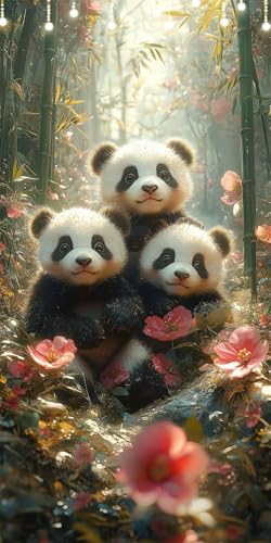 Malen Nach Zahlen Erwachsene Panda Malen Nach Zahlen Bambus, DIY Handgemalt Ölgemälde Kit für Anfänger und Erwachsene Mit Pinseln und Acrylfarbe, Ohne Rahmen, Wanddeko Wohnzimmer 100X200cm W6-555 Malen Nach Zahlen Erwachsene Panda Malen Nach Zahlen Bambus, DIY Handgemalt Ölgemälde Kit für Anfänger und Erwachsene Mit Pinseln und Acrylfarbe, Ohne Rahmen, Wanddeko Wohnzimmer 100X200cm W6-555 von Doontiny