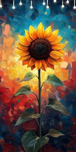 Malen Nach Zahlen Erwachsene Sonnenblume Malen Nach Zahlen Farbe, DIY Handgemalt Ölgemälde Kit für Anfänger und Erwachsene Mit Pinseln und Acrylfarbe, Ohne Rahmen, Wanddeko Wohnzimmer 70X140cm W6-277 Malen Nach Zahlen Erwachsene Sonnenblume Malen Nach Zahlen Farbe, DIY Handgemalt Ölgemälde Kit für Anfänger und Erwachsene Mit Pinseln und Acrylfarbe, Ohne Rahmen, Wanddeko Wohnzimmer 70X140cm W6-277 von Doontiny