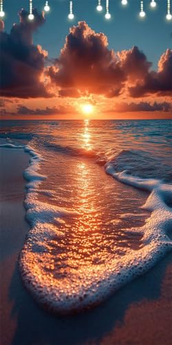 Malen Nach Zahlen Erwachsene Strand Malen Nach Zahlen Sonnenuntergang, DIY Handgemalt Ölgemälde Kit für Anfänger und Erwachsene Mit Pinseln und Acrylfarbe, Ohne Rahmen, Deko Wohnzimmer 70X140cm W6-559 Malen Nach Zahlen Erwachsene Strand Malen Nach Zahlen Sonnenuntergang, DIY Handgemalt Ölgemälde Kit für Anfänger und Erwachsene Mit Pinseln und Acrylfarbe, Ohne Rahmen, Deko Wohnzimmer 70X140cm W6-559 von Doontiny