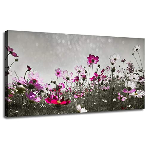 Diamond Painting Erwachsene Groß Diamant Painting Bilder Idyllische Blume, Malen Nach Zahlen Kinder DIY Diamant malerei Full Kit Mosaik Gemälde Deko Wohnzimmer/Schlafzimmer/Büro, 60x120cm/24x48in von Dooqon