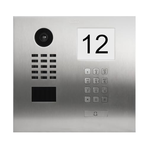 DoorBird D2101IKH IP Video Türstation | Video-Türsprechanlage mit 1 Ruftaste, beleuchtetem Info-Modul, Keypad, RFID, HD-Video, Bewegungssensor, in Edelstahl V4A DoorBird D2101IKH IP Video Türstation | Video-Türsprechanlage mit 1 Ruftaste, beleuchtetem Info-Modul, Keypad, RFID, HD-Video, Bewegungssensor, in Edelstahl V4A von DoorBird