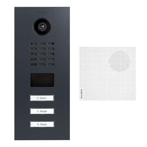 DoorBird KITD2103V-RAL7016+A1061W+SUP-D2102V, Schwarz DoorBird KITD2103V-RAL7016+A1061W+SUP-D2102V, Schwarz von DoorBird