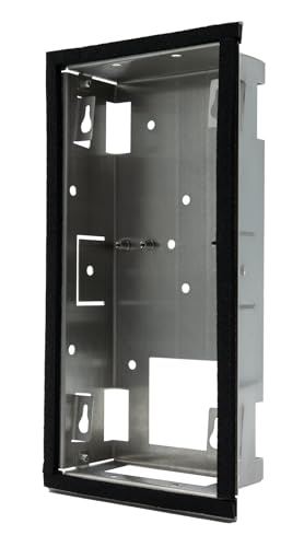 DoorBird D2101V Unterputz Montagerückgehäuse, Edelstahl V2A | Gehäuse für Video-Türsprechanlage von DoorBird