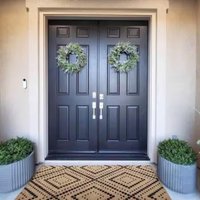 Gepunktete Diamant Kokos Fußmatte Personalisierter Außenteppich Für Eingangsbereich Housewarming Geschenkidee Gepunktete Diamant Kokos Fußmatte Personalisierter Außenteppich Für Eingangsbereich Housewarming Geschenkidee von DoormatDecor
