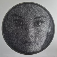 string Art Portrait - Custom Wandkunst Audrey Hepburn string Art Portrait - Custom Wandkunst Audrey Hepburn von DopeArtStudio