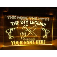 Diy Legende Led Neon Personalisierte Beleuchtete Geschenkzeichen Award Handwerk Tun Es Selbst Hobby Zertifikat von Dopeneons