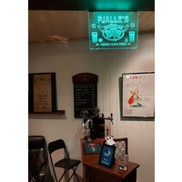 Irish Pub Led Neon Bar Schild, Personalisierte Hängelampe, Beleuchtete Home Leuchtanzeige, Diy Fenster Und Wand Usb Lampe von Dopeneons