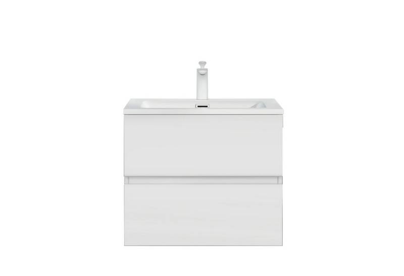 doporro Badmöbel-Set Badezimmermöbel Badezimmer Waschbecken Waschtisch Spiegel Aqualis von doporro