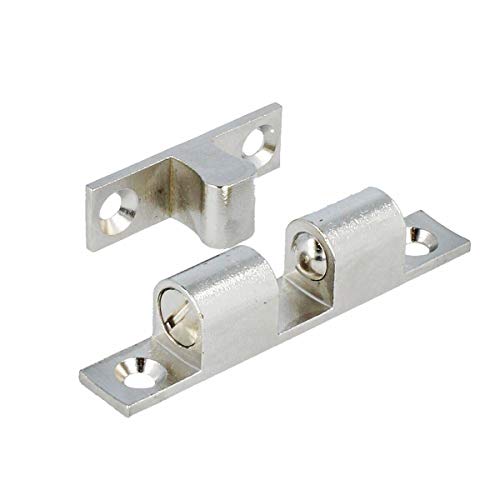 Doppelkugelschnäpper Schnäpper aus Messing verchromt - Länge 43mm Doppelkugelschnäpper Schnäpper aus Messing verchromt - Länge 43mm von Amig