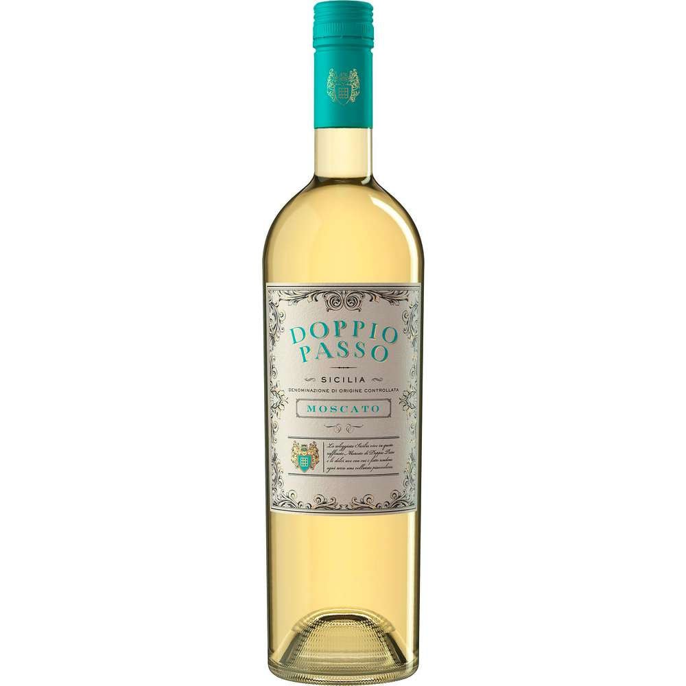 Doppio Passo Weißwein Moscato Sicilia Doc 0,75l von Doppio Passo
