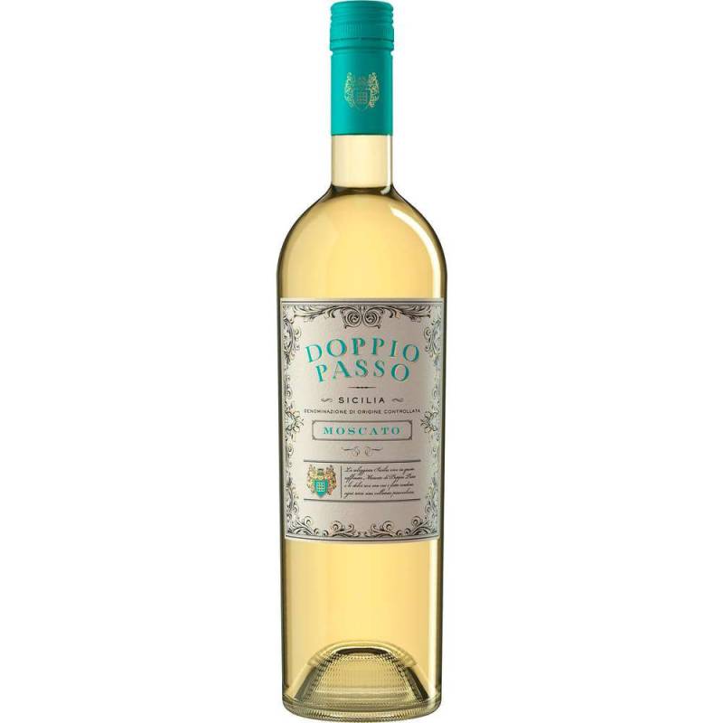 Doppio Passo Weißwein Moscato Sicilia Doc 0,75l von Doppio Passo