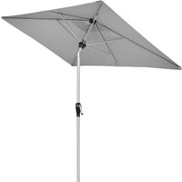 Active Auto Tilt 210 x 140 cm Sonnenschirm 5 Farben Balkonschirm Mittelmast 457460 827 Hellgrau - Doppler von Doppler