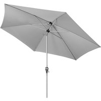 Active Auto Tilt 280 Sonnenschirm 5 Farben ø 280 cm Mittelmastschirm 428437 827 Hellgrau - Doppler von Doppler