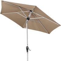 Active Auto Tilt 320 Sonnenschirm 5 Farben ø 320 cm Mittelmastschirm 434437 846 Greige - Doppler von Doppler