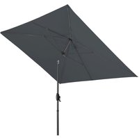 Basic Lift Neo 250 x 200 cm Sonnenschirm 4 Farben Mittelmastschirm 485444 840 Anthrazit - Doppler von Doppler