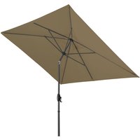 Basic Lift Neo 250 x 200 cm Sonnenschirm 4 Farben Mittelmastschirm 485444 846 Greige - Doppler von Doppler