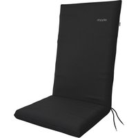DOPPLER Auflage »Nature«, BxHxL: 48 x 6 x 119 cm, aus rPET-Gewebe und 100 % Polyester, anthrazit - schwarz von Doppler