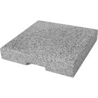 DOPPLER Granitplatte, Eco Granit Platten, ca.50x50x9cm 55kg grau von Doppler