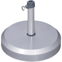 DOPPLER Schirmständer, Beton, Rohrdurchmesser: 26 - 40 mm - silberfarben von Doppler